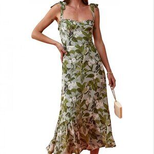 Reformation Nikita Tropical Dress, Size 4